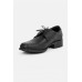 Formal Mens Black Dress Shoes with Lace